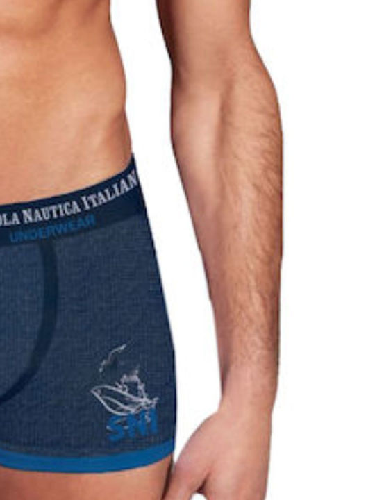 Scuola Nautica Italiana Men's Boxer Blue