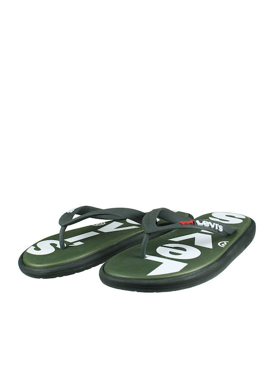 Levi's Men's Flip Flops Khaki