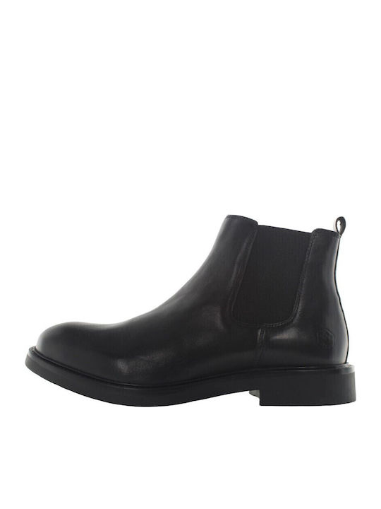 Connery Leder Schwarz Herrenstiefel