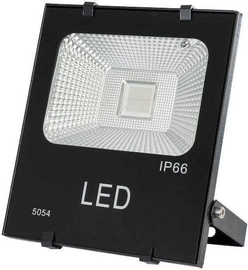 GloboStar Αδιάβροχος LED Προβολέας 30W RGB με Τηλεχειριστήριο IP66