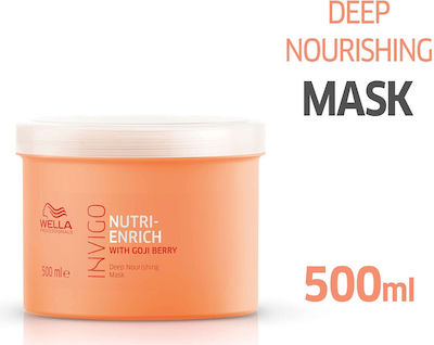 Wella Nutri-Enrich Goji Berry Haarmaske für Reparatur 500ml