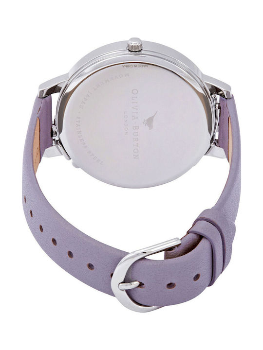 Olivia Burton Ρολόι Μπαταρίας με Δερμάτινο Λουράκι Olivia Burton Ρολόι Μπαταρίας με Δερμάτινο Λουράκι