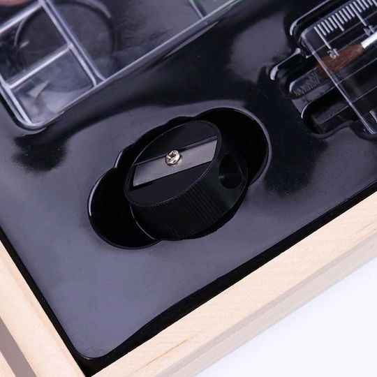 Painting Set in Case Wooden 47.2x30cm 180pcs