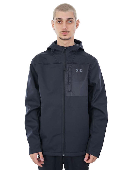 Athletic Jacket Waterproof and Windproof Black