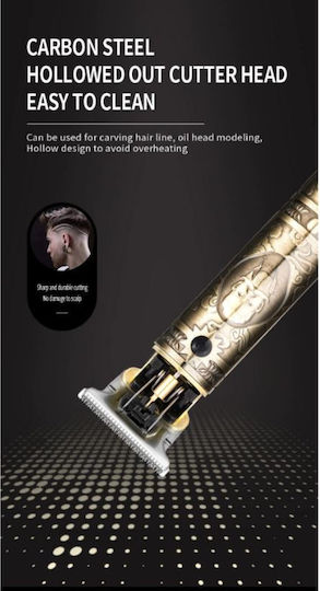 Kemei Rechargeable Hair Clipper Gold KM-700Y