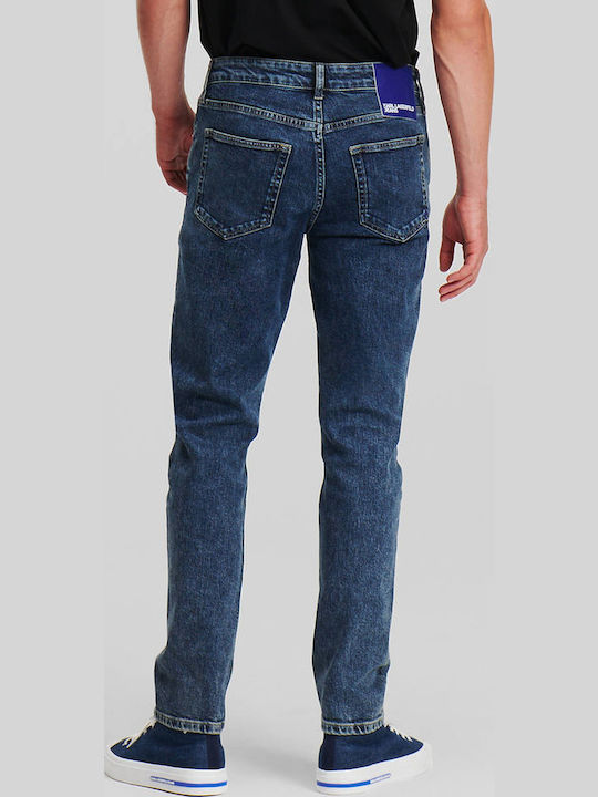 Men's Jeans Pants with Slim Fit Blue