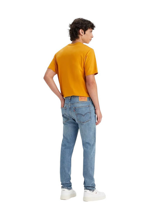 M 515 Men's Elastic Jeans Pants with Slim Tapered Fit Blue
