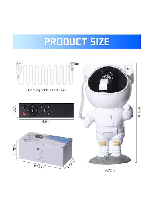 Andowl Led Kids Projector Lamp with Star Projection