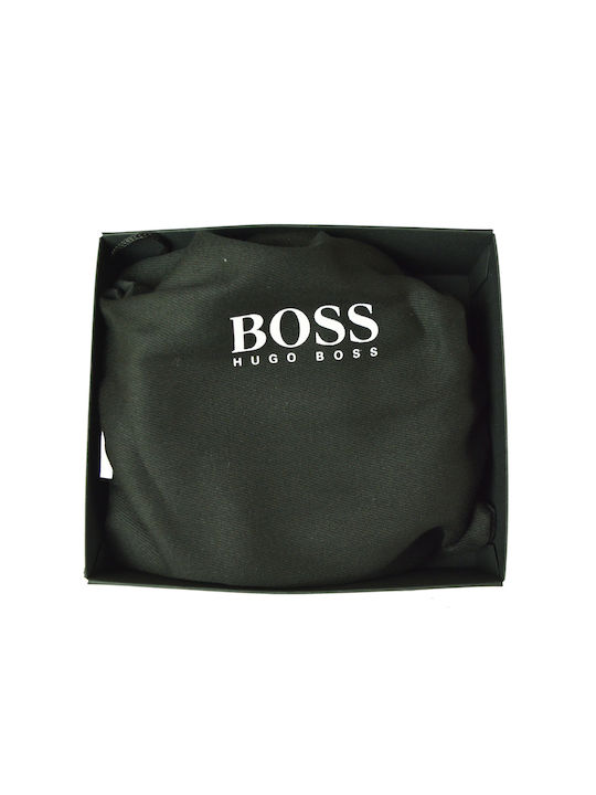 Hugo Boss Мъжки колан Кожен от Кожа Двустранен Кафяв