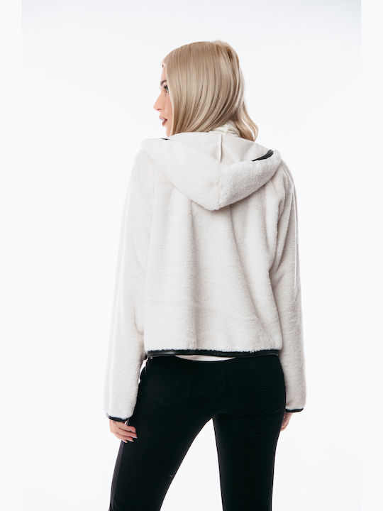 Women's Short Fur White