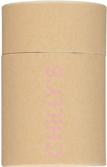 Chilly's Δοχείο Φαγητού Inox Θερμός Pastel Pink με Χωρίσματα 300ml