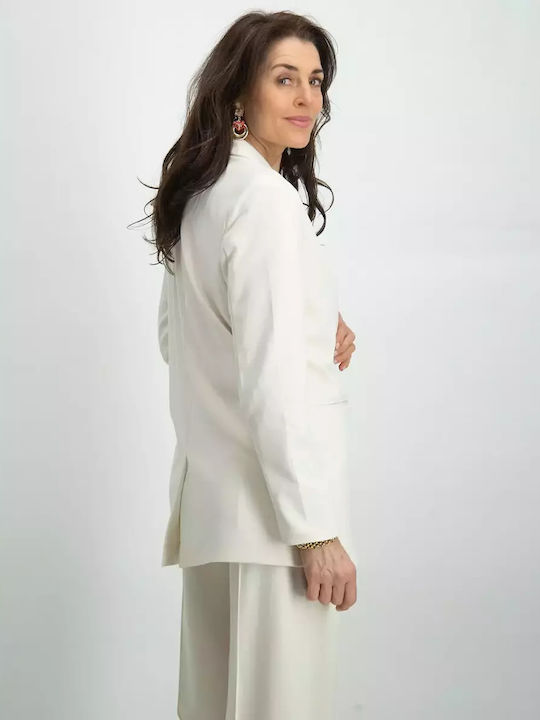 ICHI Damen Blazer White.
