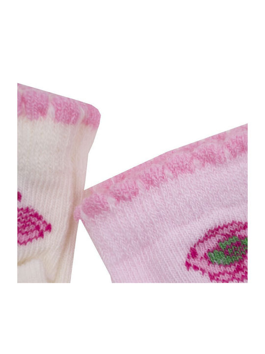 Findik Bebe Kindersocken Rosa 3 Paar