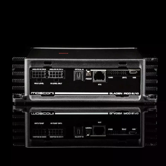 Mosconi Pico 8 10 D Car Audio Amplifier 8 Channels DSP (Amplifier Class D)