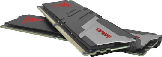Patriot Viper Venom 32GB DDR5 RAM с 2 модула (2x16GB) и Скорост 6000 за Настолен Компютър