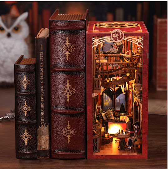 Cutebee Παιχνίδι Κατασκευών Ξύλινo Flame Common Room, Cutebee