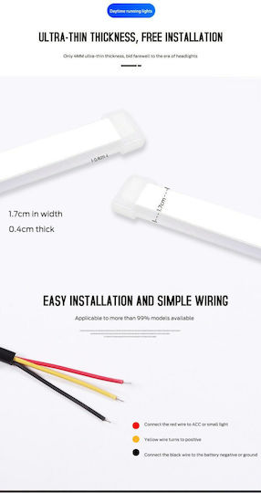 LED Ταινία Αυτοκινήτου 45cm TC29