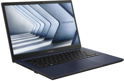 Asus ExpertBook B1 B1402CVA-GR73C0X 14" FHD (i7-1355U/16GB/512GB SSD/W11 Pro) Star Black (Tastatură GR)