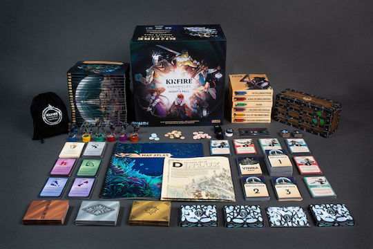 Brettspiel Kinfire Chronicles Nights Fall für 1-4 Spieler 14+ Jahre (EN) Incredible Dream Studios