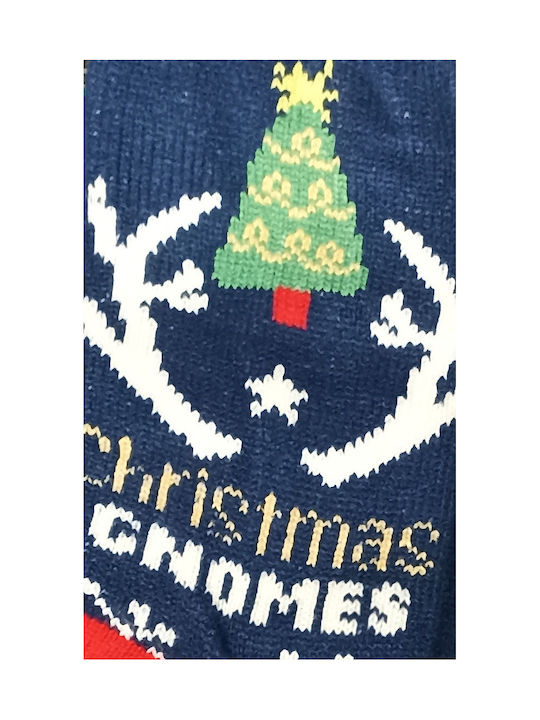 Join Men's Christmas Socks BLUE