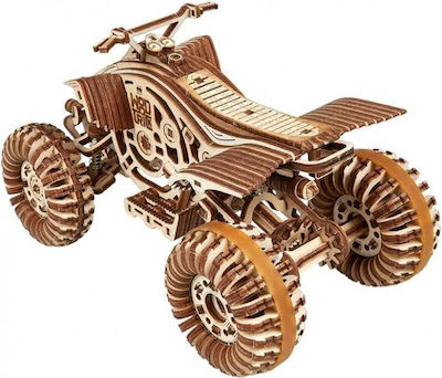 Wood Trick Wooden Construction Toy Raptor Quad Bike