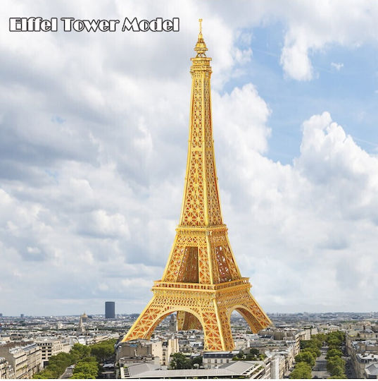 Piececool Wooden Construction Toy Eiffel