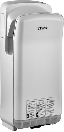 Vevor Hand Dryer Plastic with Sensor in Silver Colour 2kW GSJLSGSPQSYS-U5PEV2