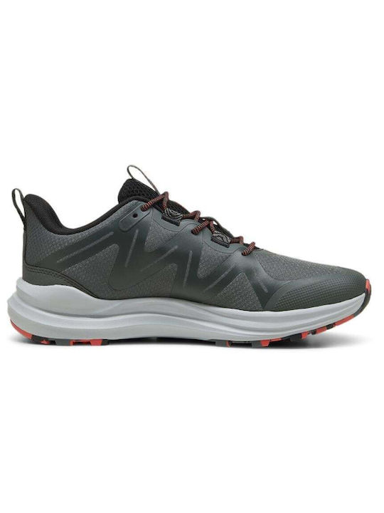 Puma Reflect Lite Herren Sportschuhe Trail Running Gray