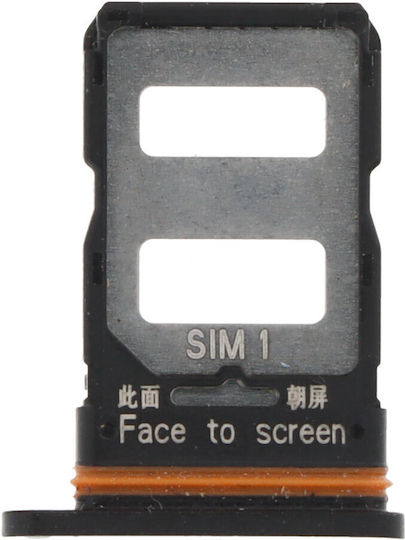 Slot Card Sim Negru pentru Xiaomi Poco F4 GT