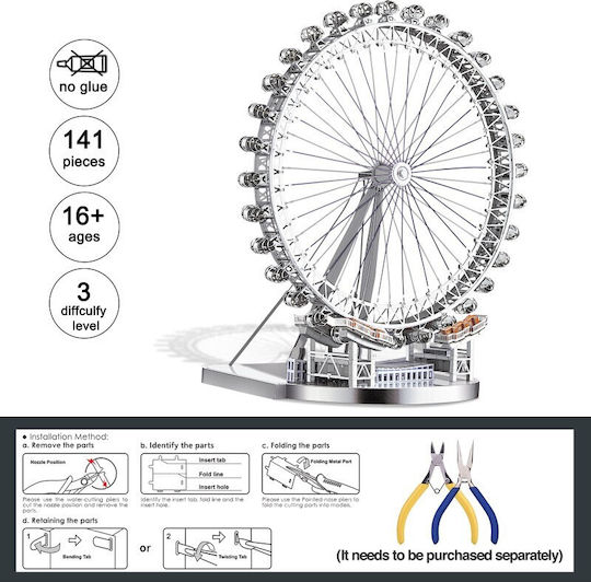 Piececool Metal Construction Toy London Eye