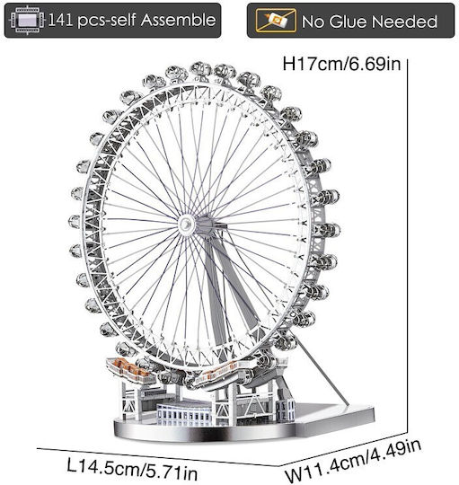Piececool Metal Construction Toy London Eye