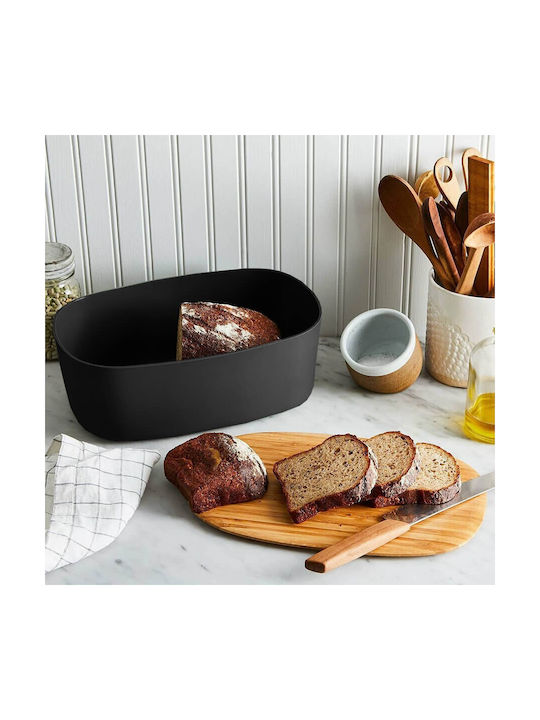 Maestro Lunchbox Kunststoff Schwarz 34.5x13cm 1Stück