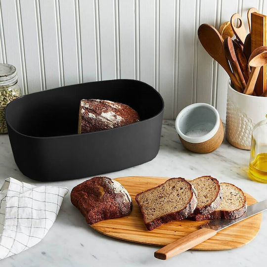 Maestro Lunchbox Kunststoff Schwarz 34.5x13cm 1Stück