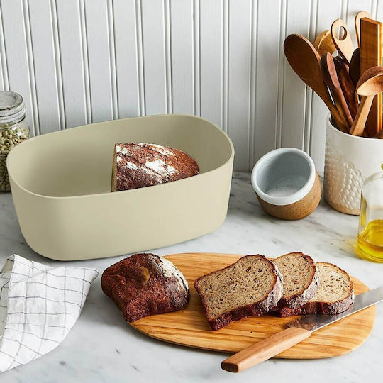 Maestro Lunchbox Kunststoff Beige 34.5x13cm 1Stück