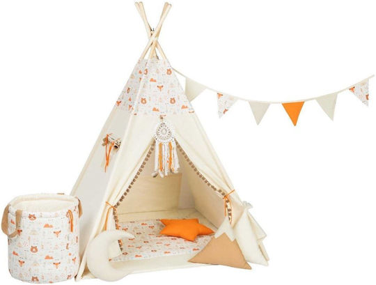 Eli Neli Kinderzelt Indisch Set mit Kissen Beige