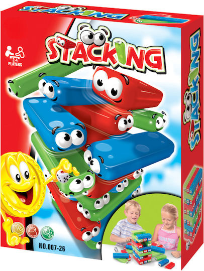 Настолна игра Stacking за 2-4 играчи 3+ години Bufnitel