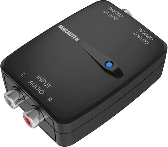 Marmitek Converter HDMI / Toslink / RCA / Coaxial male to HDMI / Toslink / RCA / Coaxial female Red 1pcs 8412