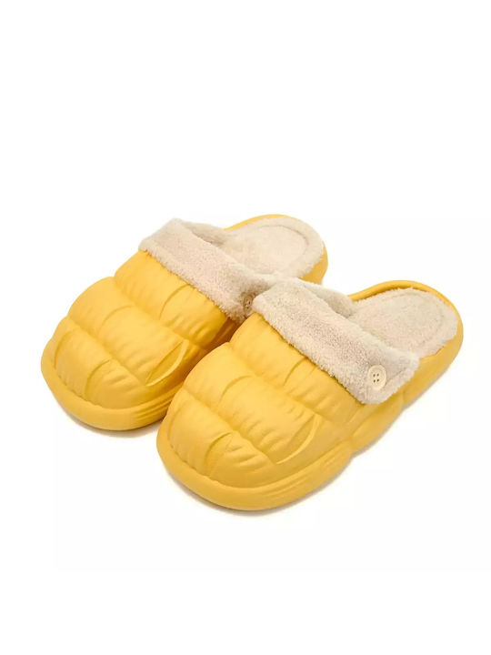 Emanuele Anatomic Women's Slippers Yellow