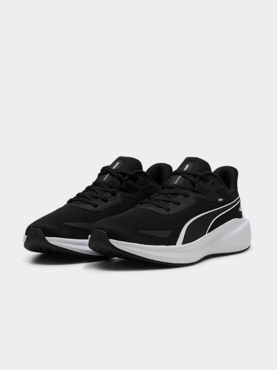 Puma Skyrocket Lite Ανδρικά Αθλητικά Παπούτσια Running Μαύρα