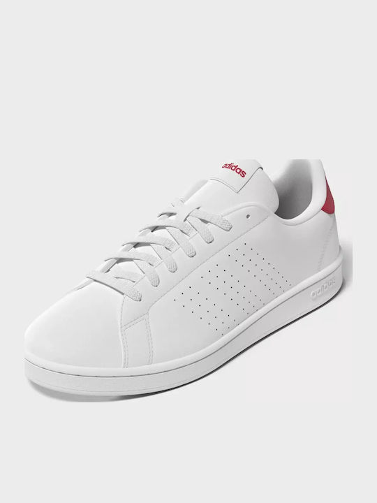 Advantage Adidași Pentru Bărbați Albi / Roșii