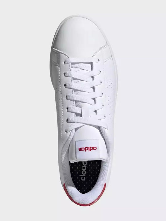 Advantage Adidași Pentru Bărbați Albi / Roșii