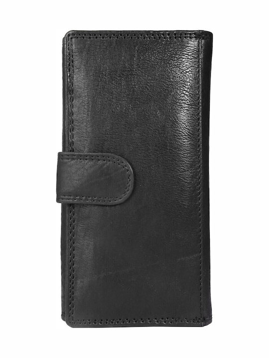 Leather Women's Wallet Classic with RFID Black