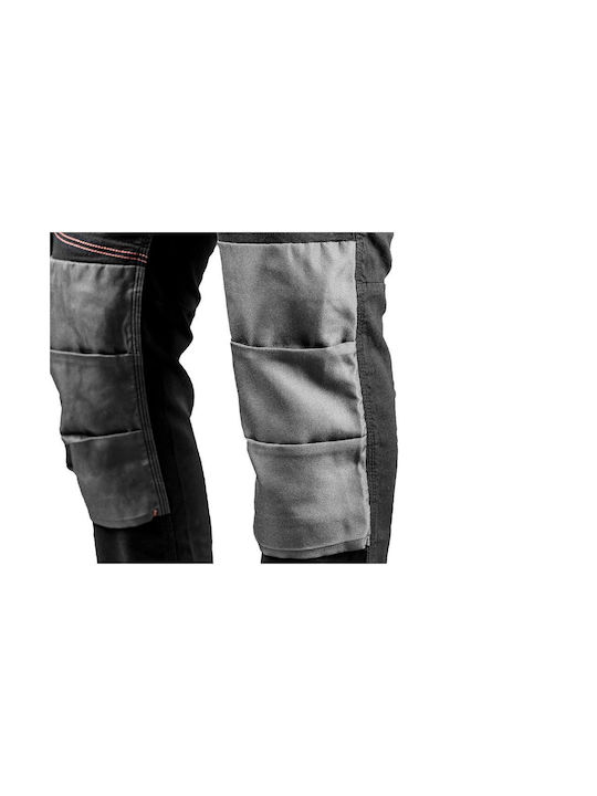 Neo Tools Slim Reflective Work Trousers Black