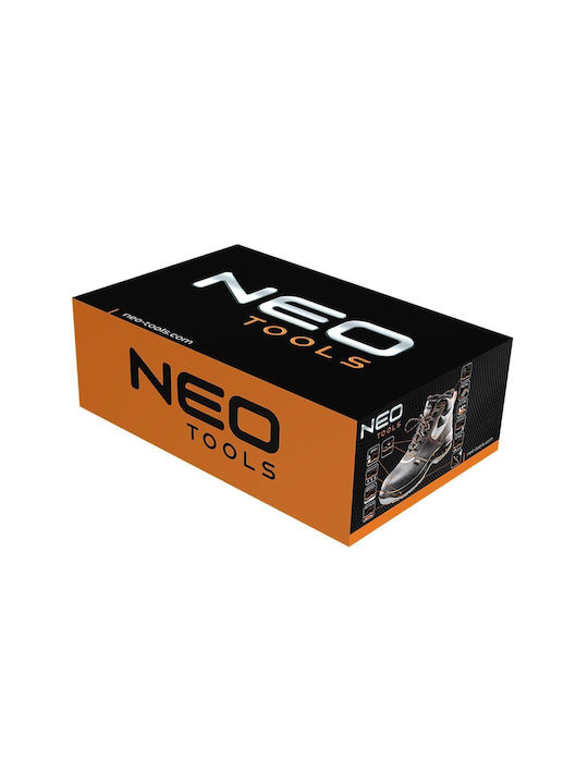 Neo Tools Waterproof Boots Safety Black S3 with Protection Certification SRC