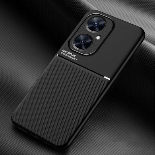Mad Mask Inner Edge Back Cover Σιλικόνης Μαύρο (Huawei Nova 11i)