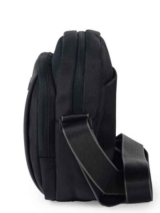 Herrentasche Schulter / Crossbody Schwarz