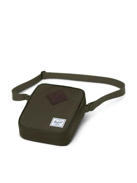 Herschel Heritage Geantă pentru bărbați De umăr / tip crossbody Verde