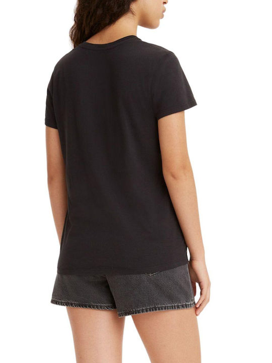 Levi's Damen T-Shirt Black.