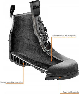 Neo Tools Hunting Boots in Black color