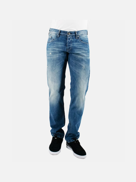 Men's Jeans Pants with Slim Fit Blue